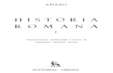 HISTORIA ROMANA - Grandes Educadores · sobre Dión Casio, pone de relieve que en la larga serie de historiadores que en latín o griego abordaron la ... HISTORIA ROMANA y . Biblioteca.