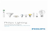 Philips Lightingarchivos.gdlsystems.net/Nova/CATALOGOS/PHILIPS_2012.pdfPhilips Lighting Lista de Precios de Lámparas Canal de Distribución Eléctrica y Fabricantes Agosto 2012 2