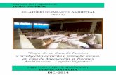 “Engorde de Ganado Porcino y producción agrícola a ... de Impacto Ambiental ³Engorde de ganado porcino y producción agrícola a pequeña escala en fase de adecuación a normas