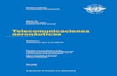 Telecomunicaciones aeronáuticas - flycaribes.com 10 Vol.1 - Telecomunicaciones... · Telecomunicaciones aeronáuticas Organización de Aviación Civil Internacional Sexta edición