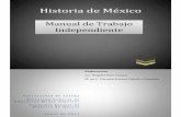 Historia de México - DGEMSdgems.ucol.mx/planes/archivos/A3_138.pdfMapa mental Cuadro sinóptico Matriz de triple entrada ... Tema CAUSAS de la Revolución Mexicana e IDENTIFICACIÓN