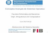 Facultat d'Informàtica de Barcelona Dept. d'Arquitectura de …docencia.ac.upc.edu/FIB/grau/CASO/slides2017-18-2q/Abstraccions.pdf · CASO 2017/18 Q2 3 Sistema Operatiu Intermediari