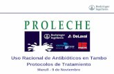 Uso Racional de Antibióticos en Tambo Protocolos de ...laboratoriouniversal.com/.../uploads/2015/09/Uso-Racional-ATB-Roli.pdf · Uso Racional de Antibióticos en Tambo ... uso adecuado