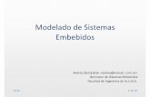 Modelado de Sistemas Embebidos - INDICART Carteles ... de Sistemas... · 14:30 2 de 32 Modelado de Sistemas Embebidos Temario 1. ¿Qué es el modelado? 2. Modelos de computación