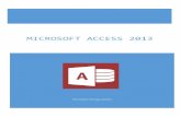 Microsoflt Access 2013 - Bienvenidos a mi página web · Vamos$a$crear$una$base$de$datos$nueva,$para$ello$vamos$a$ejecutar$Microsoft$Access$2013.$ $ $ $ Microsoft$Access$2013$ $ Autor:$Pere$Manel$Verdugo$Zamora$