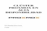 CLÚSTER PROXMOX EN ALTA DISPONIBILIDADinformatica.gonzalonazareno.org/proyectos/2014-15/Proxmox_HA.pdf · 1.- Introducción El proyecto consiste en la instalación y configuración