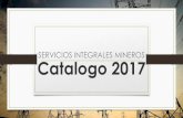 SERVICIOS INTEGRALES MINEROS Catalogo 2017 2017 OFICIAL.pdf · tipo pedestal y sumergible ... El cortacircuito Fusible Para protección a las líneas de los sistemas y los diferentes