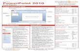 Microsoft® PowerPoint 2010 - es.customguide.comes.customguide.com/cheat_sheets/powerpoint-2010-cheat-sheet-es.pdf · Capacitación Interactiva en más de 2,000 Temas: Office2016para