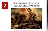 2 LIBERALES (1776-1871) LAS REVOLUCIONES · Golpe de Estado de Napoleón (18 Brumario): fin del Directorio. 2. EL IMPERIO NAPOLEÓNICO -La Constitución del año VIII: año 1800.