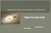 Diapositiva 1€¦ · PPT file · Web view · 2010-10-01Amortización MATEMATICA FINANCIERA 1. Una deuda disminuye, sólo , por “amortización” (devolución del capital en partes).