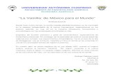 UNIVERSIDAD AUTÓNOMA CHAPINGO · Web viewPara el año 2003, en la región del Totonacapan, se registró por kilogramo de vainilla verde, un precio promedio de $500.00, y beneficiada