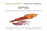 Tallers ORIGINAL 2017-2018 - activitum.cat · - Conèixer els instruments propis d'una batucada, el seu origen i les seves característi-ques. TALLER DE PERCUSSI ...
