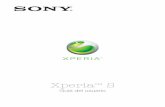 Sony Ericsson Mobile Communications AB - Telefonía fija ... · Inicio Montaje Para quitar la tapa posterior • Con los pulgares, oprima la tapa posterior, luego deslícela hacia