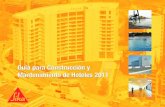 Guía para Construcción y Mantenimiento de Hoteles 2011 fluido para recibir losa de piso. Curador para concreto y mortero ... en polvo más un aditivo líquido ... Curar pisos de