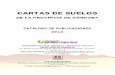 CARTAS DE SUELOS - geointa.inta.gob.ar¡logo-de... · cartas de suelos de la provincia de cÓrdoba catÁlogo de publicaciones 2015 ministerio de agua, ambiente y servicios pÚblicos