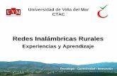 Redes Inalámbricas Rurales - Mesa TIC Rural MINAGRI | Blog para divulgar el … ·  · 2011-07-07“IMPLANTACIÓNDE UNA RED WIRELESS RURAL EN LA COMUNA DE CATEMU PARA DAR SOPORTE