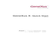 GeneXus X: Quick Start - gxtechnical.com · GeneXus X: Quick Start Página 4 SOPORTE TÉCNICO Si necesita ayuda para la instalación y autorización de su versión trial, contáctese