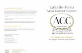 LaSalle-Peru - lpacc.orglpacc.org/images/catalogSpanish.pdf · ... y fundamentos de base de datos (certificación MTA). Utilizando los lenguajes de Visual Basic y SQL, ... credencial