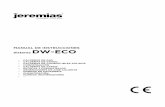MANUAL DE INSTRUCCIONES DW-ECO - … DISEÑO Y CALCULO DE LAS CHIMENEAS Estas instrucciones no contemplan información sobre el dimensionamiento de las chimeneas. Este ...