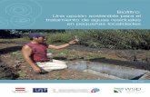Biofiltro: Una opción sostenible para el tratamiento de aguas … ·  · 2006-09-29de Centroamérica no superan los 10,000 habitantes. En la mayoría de estas pequeñas ciudades