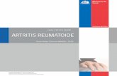2013 - minsal.cl Artritis.pdf · Criterios de clasificación de la EULAR / ACR de 2010 ... diagnóstica de AR (criterios de AR precoz o AR establecida), sea derivado