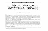 Movimientos sociales y política en el Perú de hoy · * Instituto de Estudios Peruanos (anahi@iep.org.pe). ... nías diferenciadas”, en Julio Cotler y Ricardo Cuenca [eds.], Las