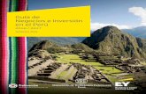 Guía de Negocios e Inversión en el Perú Perú es uno de los países más importantes de Latinoamérica. Una variedad de climas, una enorme extensión territorial, importantes recursos
