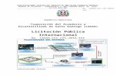 - ESPECIFICACIONES... · Web viewCorporación del Acueducto y Alcantarillado de Santo Domingo (CAASD) Licitación Pública Internacional No. CAASD-CCC-LPI-2016-XXX Pliego de Condiciones