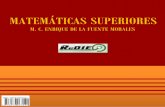 MATEMÁTICAS SUPERIORES - redie.mxredie.mx/librosyrevistas/libros/matsup.pdf · matemÁticas superiores - 1 - m.c. enrique de la fuente morales facultad de ciencias de la electrÓnica