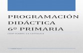 PROGRAMACIÓN DIDÁCTICA 6º PRIMARIAceipisabellacatolica.centros.educa.jcyl.es/.../upload/PROGRAMACION... · MATERIALES Y RECURSOS DE DESARROLLO CURRICULAR. ... Programación didáctica