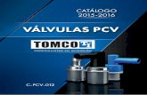 VÁLA C - Fabrica de autopartes y refacciones/Grupo …dinamex.com.mx/resources/catalogos/2017/cat-valvulas-PCV.pdfFALCON 60-68 6,8 2.8, 4.7 CARBURADO TM-98 FIESTA 98-01 4 1.4 L TM-