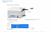 Autoclave AES-8€¦ ·  · 2017-10-26Autoclave AES-8 Accesorios Cesto alambre de acero inoxidable Cinta de control de esterilización Rollo de cinta indicadora de esterilización.