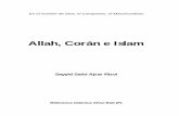 Allah, Corán e Islam Allah Corán e Islam.pdf · - 3 - Allah, Corán e Islam Presentación El libro que el lector tiene es sus manos, corresponde a una recopilación de textos de