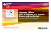 Comarca Bilbao: How to achieve and sustain Business Excellence.€¦ ·  · 2013-09-30How to achieve and sustain Business Excellence. Mikel Mujika ... European Excellence Model -