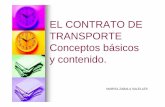 CONTRATOS DE TRANSPORTE - tierradelazaro.com€¦ · Ineficacia de los contratos. ... aplicables a los transportes de carga completa y en régimen de carga fraccionada, aunque la