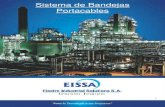 Sistema de Bandejas Portacables - eissa.com.pe€¦ · además son fabricadas con fondo escalerilla, ... (X), 200 mm de ancho (Y), 100 mm de profundidad (P), ... 400 mm 500 mm 100