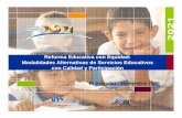 Reforma Educativa con Equidad: Modalidades Alternativas …siteresources.worldbank.org/GUATEMALAINSPANISHEXT/Resources/50… · Acuerdos de Paz (1992) ... que atienden Educación