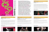 2017 26 Rojo telón ABENDUAREN 26TIK 30ERA / DEL 26 AL …2017+web.pdf · Alde batetik frenetikoa, musikalki eta ritmikoki izugarria, eta bestetik, irekia, fisikoa eta salto egiteko