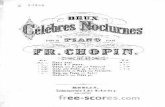 2 Nocturnes [Op.32] - Free-scores.com · Melodie fiir Violine mit Piano, fiir Viola,für Violoncello, fur Flijte je. ... Kreutzer- Sonate op. 47. von L. can Beetåoten. Violinstimme