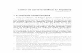 Control de convencionalidad en Argentina Lautaro Pittier · 162 Revista IIDH [Vol. 64 El control de convencionalidad puede ser entendido como una concordancia que realizan los jueces