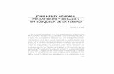 JOHNHENRYNEWMAN. PENSAMIENTOYCORAZÓN … · pretar su originalidad y su grandeza.John Henry Newman ... una intensa vida de oración y estudio ... regalaban se puso a trabajar y el
