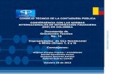 CONSEJO TÉCNICO DE LA CONTADURÍA PÚBLICA … · 1 consejo tÉcnico de la contadurÍa pÚblica convergencia con las normas internacionales de informaciÓn financiera (niif) en colombia