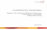Condiciones Generales - segurosatlas.com.mx€¦ · FF-421-PDF/04-2018 . Condiciones Generales . Seguro de Gastos Médicos Mayores Individual o Familiar . Atlas Med Plus . Abril/2018