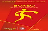 XI JUEGOS SURAMERICANOS COCHABAMBA 2018 BOXEO€¦ · 04 xi juegos suramericanos cochabamba 2018 boxeo manual de competición codesur comitÉ organizador de los xi juegos suramericanos
