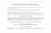 Constitución Política del Estado de Hidalgo (Texto Vigente)cedem.unach.mx/old/pdf/ConsHidalgo.pdf · la constitución del estado, ... constituciÓn polÍtica del estado de hidalgo