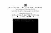 COMPENDIO FASCICULAR CÁLCULO DIFERENCIAL E INTEGRAL IIrepositorio.cbachilleres.edu.mx/wp-content/material/compendios/... · comprender el concepto fundamental del Cálculo Integral