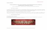 TRATAMIENTO DE UN PACIENTE CON PERIODONTITIS … de un... · Caso clínico:” Tratamiento de un paciente con periodontitis crónica moderada generalizada” Periodontograma Inicial