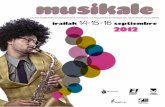 Musikale - Ayuntamiento de Leioa web oficial · El Funk, el Gospel, y el Jazz mo-derno inundan sus energéticas ... Cizaña musical con gipsy-cum-bia, ska-balkánicos, ... (GUITARRA)