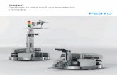 Plataforma de robot móvil para investigación y formación · Robótica móvil y de servicio Además de los robots industriales, los robots móviles y de servicio son ... montaje