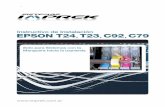 Instructivo de Instalación EPSON T24 T23 C92 · Instructivo de Instalación EPSON T24, T23, C92, C79 01 BIEN Los tanques del sistema están divididos en dos compartimientos unidos